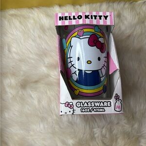 Hello Kitty Collectors Glass Cup Popsicle 16oz